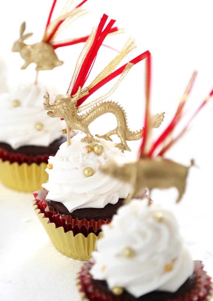 DIY Chinese New Year Cupcake Picks