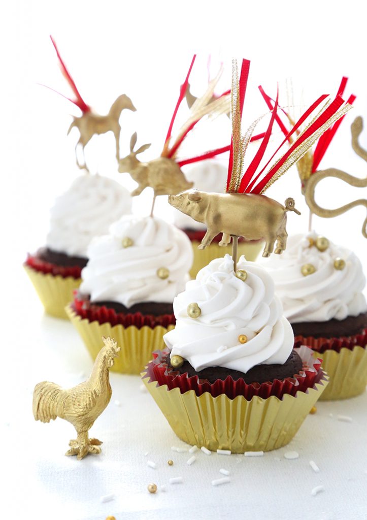 DIY Chinese New Year Cupcake Picks