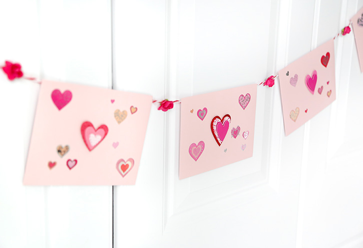 Easy DIY Love Letter Garland for Valentine's Day