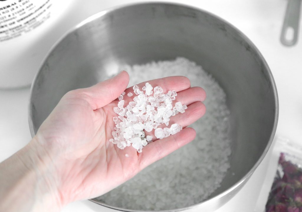 Spa Bath Salts Favors Recipe