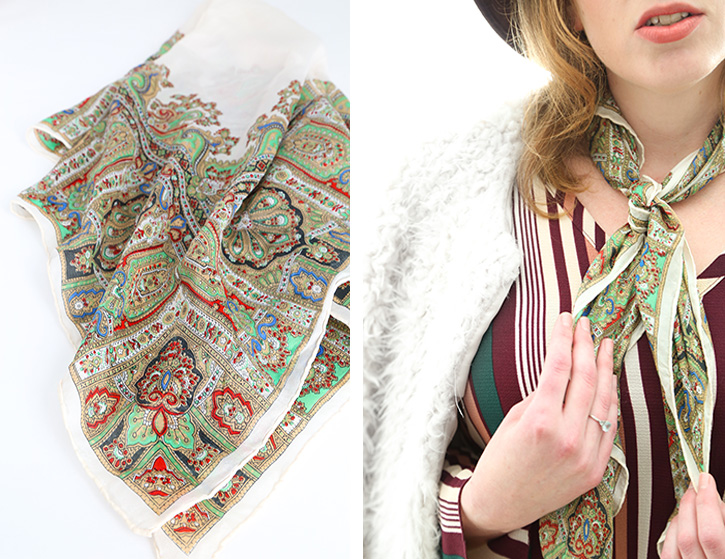 Five Ways to Style a Scarf