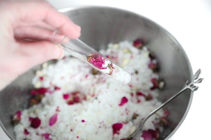 Spa Bath Salts Favors Recipe