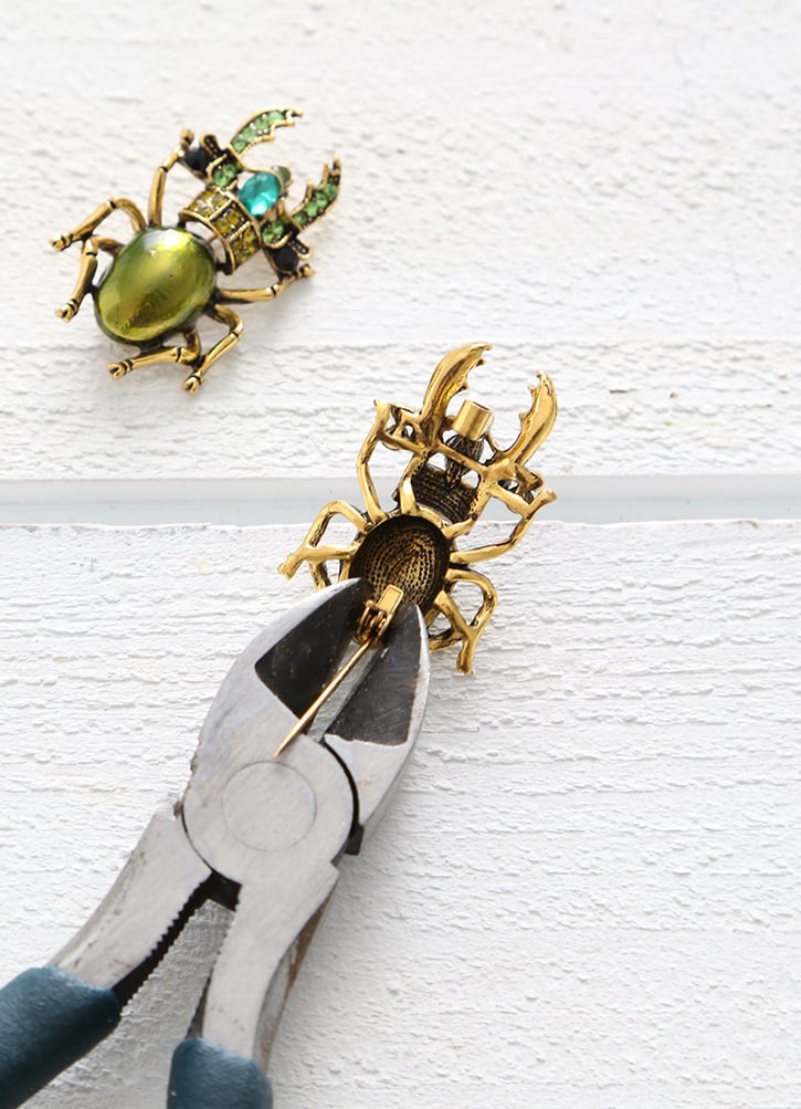 Jeweled Bug Napkin Rings
