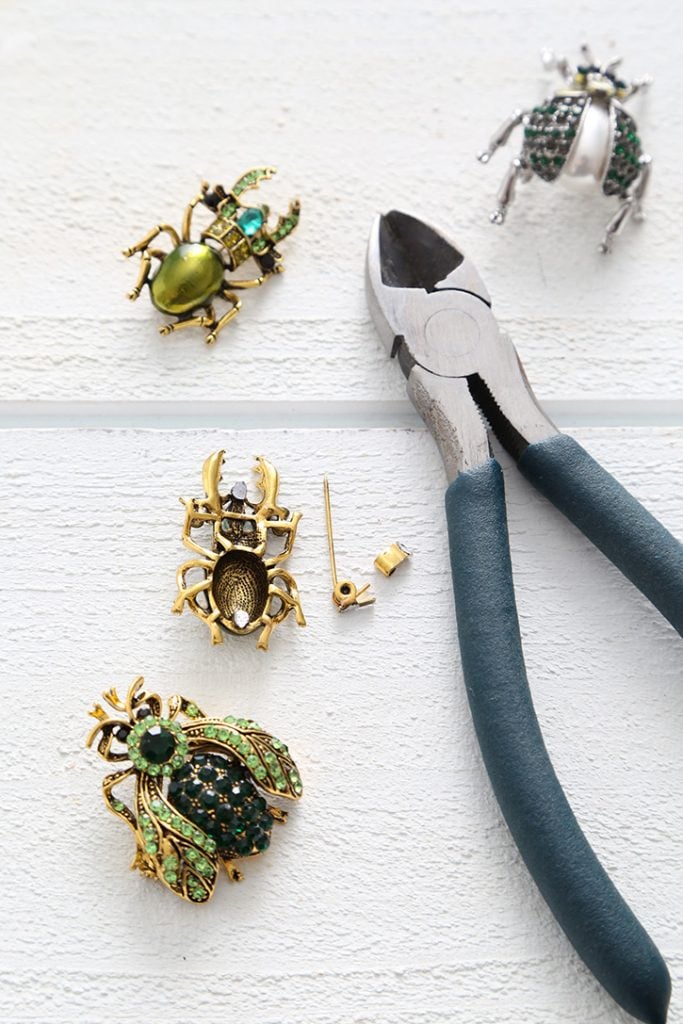 Jeweled Bug Napkin Rings