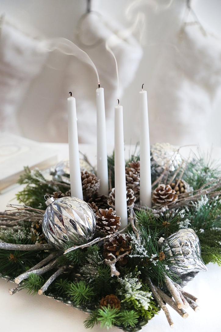 Winter Solstice Centerpiece - Confetti Fix