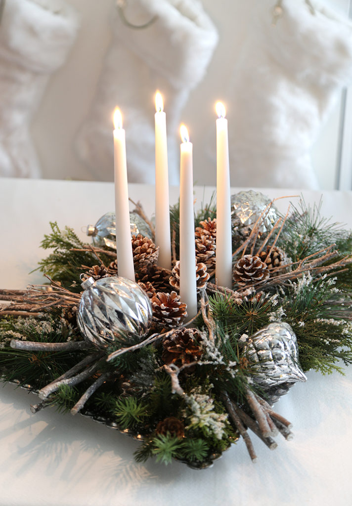 Winter Solstice Centerpiece