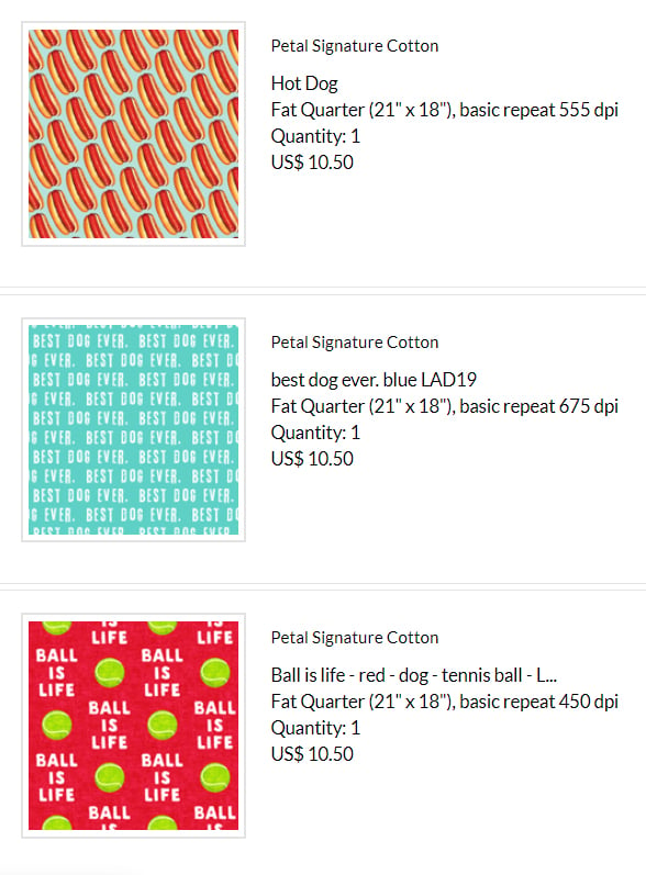 Spoonflower - New Fabric Alert! Petal Signature Cotton is