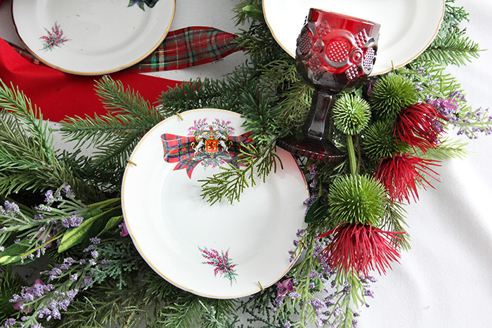 Make a Vintage China Wreath with Grandmother's Dishes