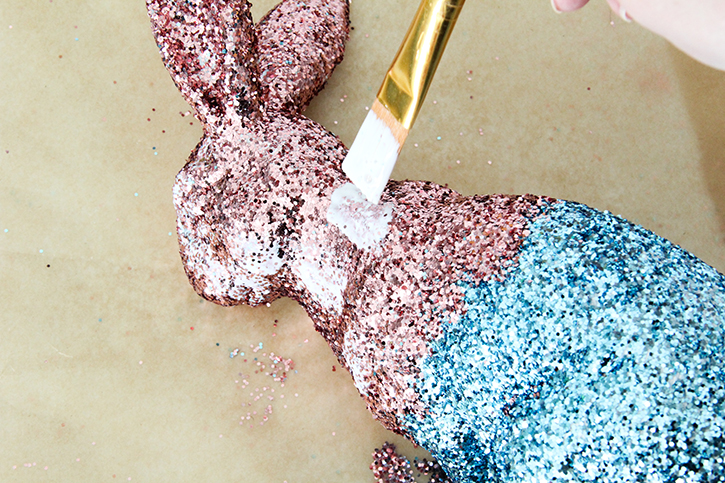 Turn Mild-mannered Rabbit Figurines Into Luxecycled Glitter