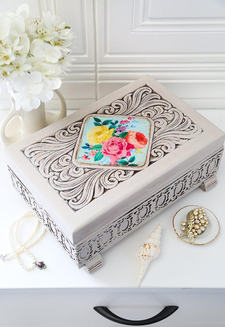 Keepsake Box Makeover Confetti Fix