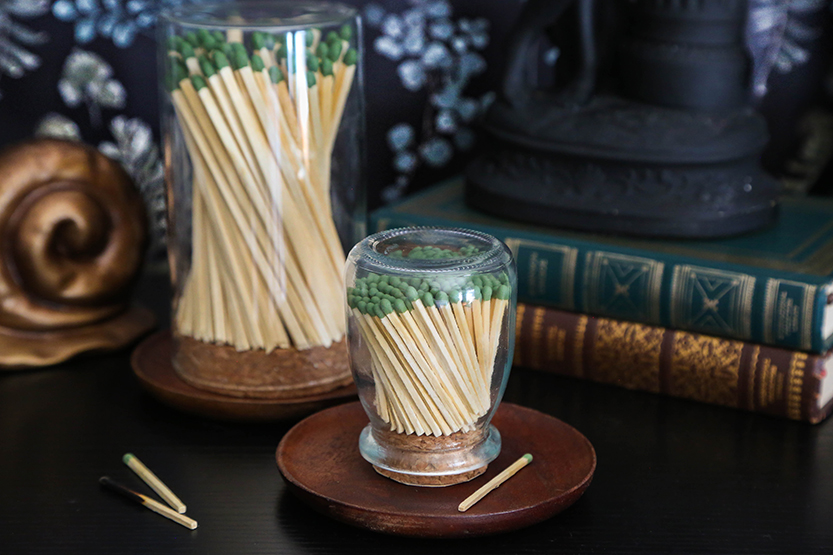 DIY Dollar Store Match Cloche