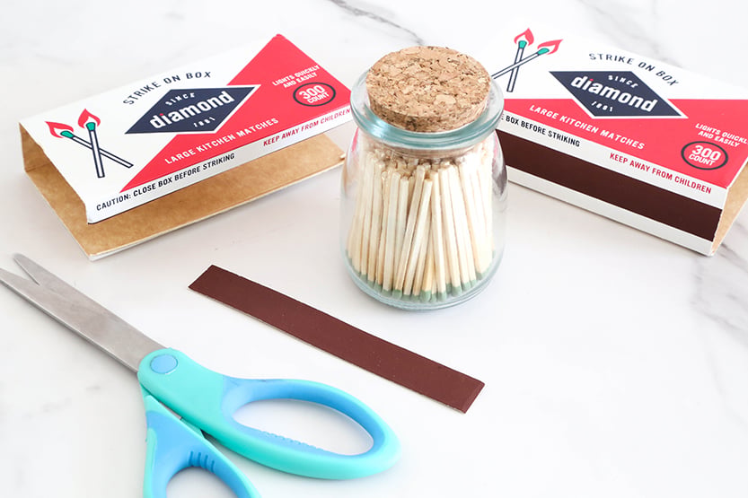 DIY Dollar Store Match Cloche
