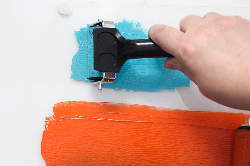 Block Print Fabric with Ombre Effect